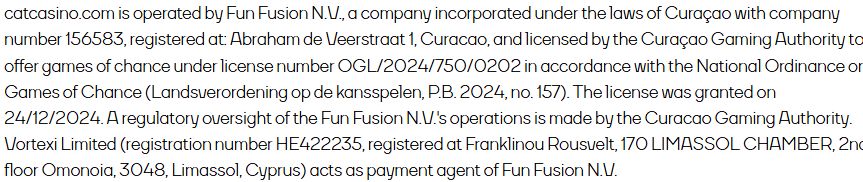 Платежи Cat Casino TJ