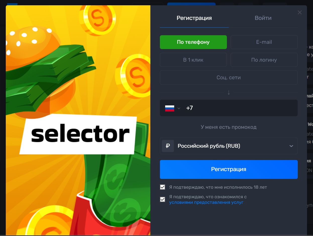 Платежные системы Selector в Таджикистане